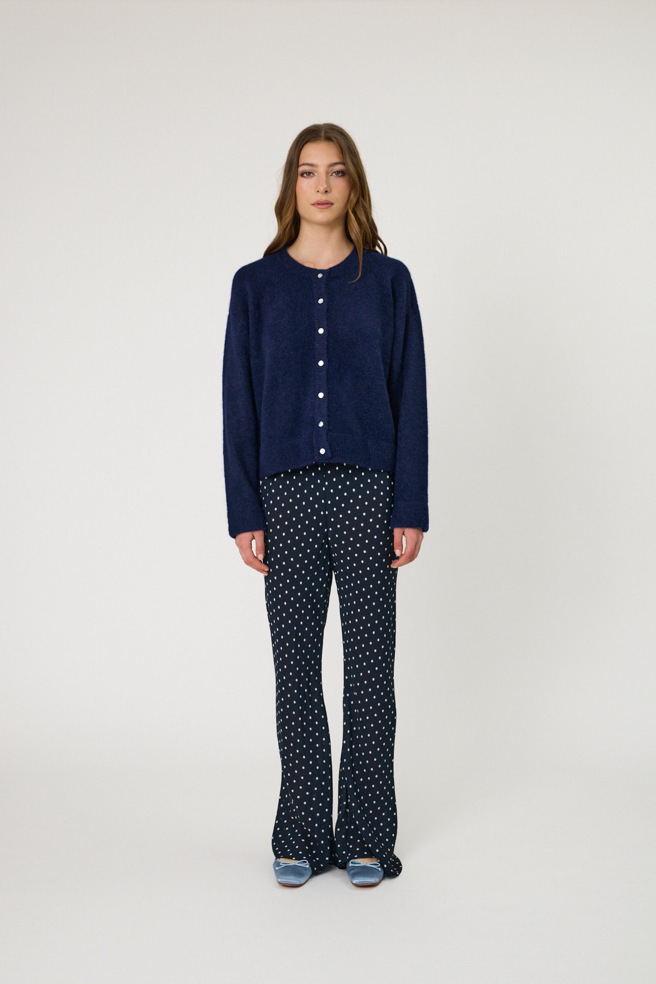 RYDER CARDIGAN - INDIGO