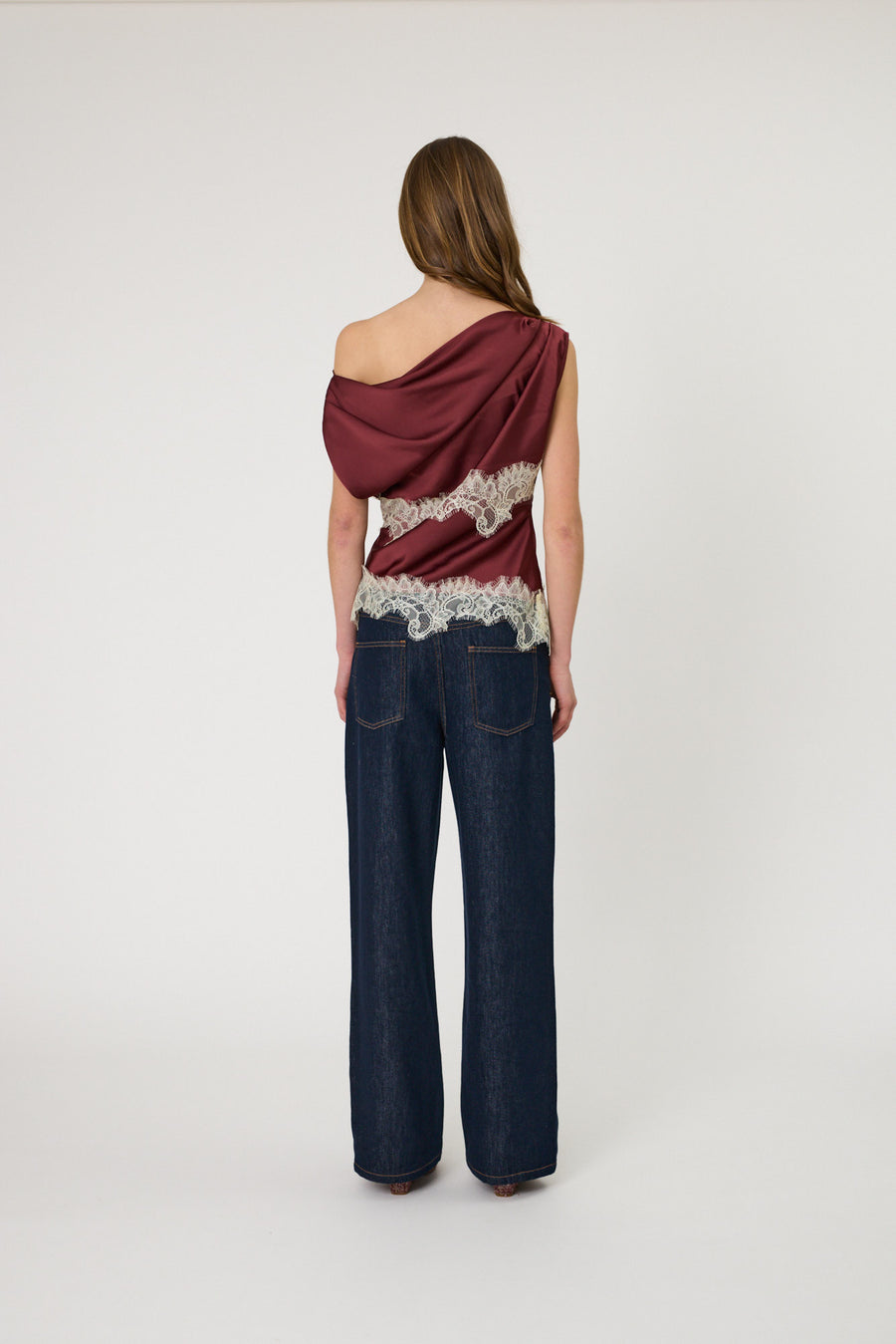 LARA TOP - POMEGRANATE