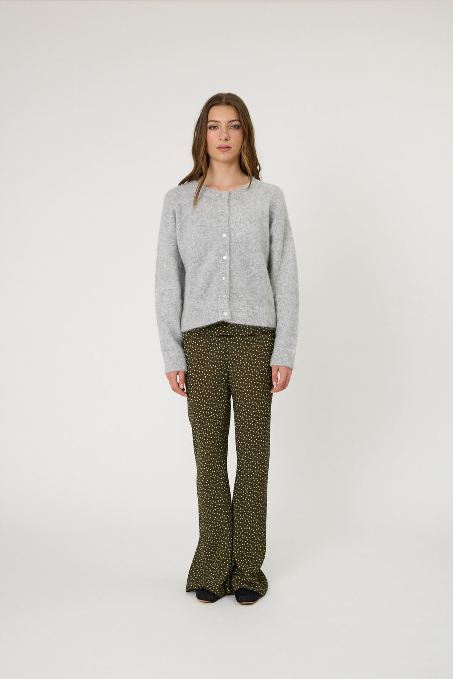 RYDER CARDIGAN - GREY MARLE