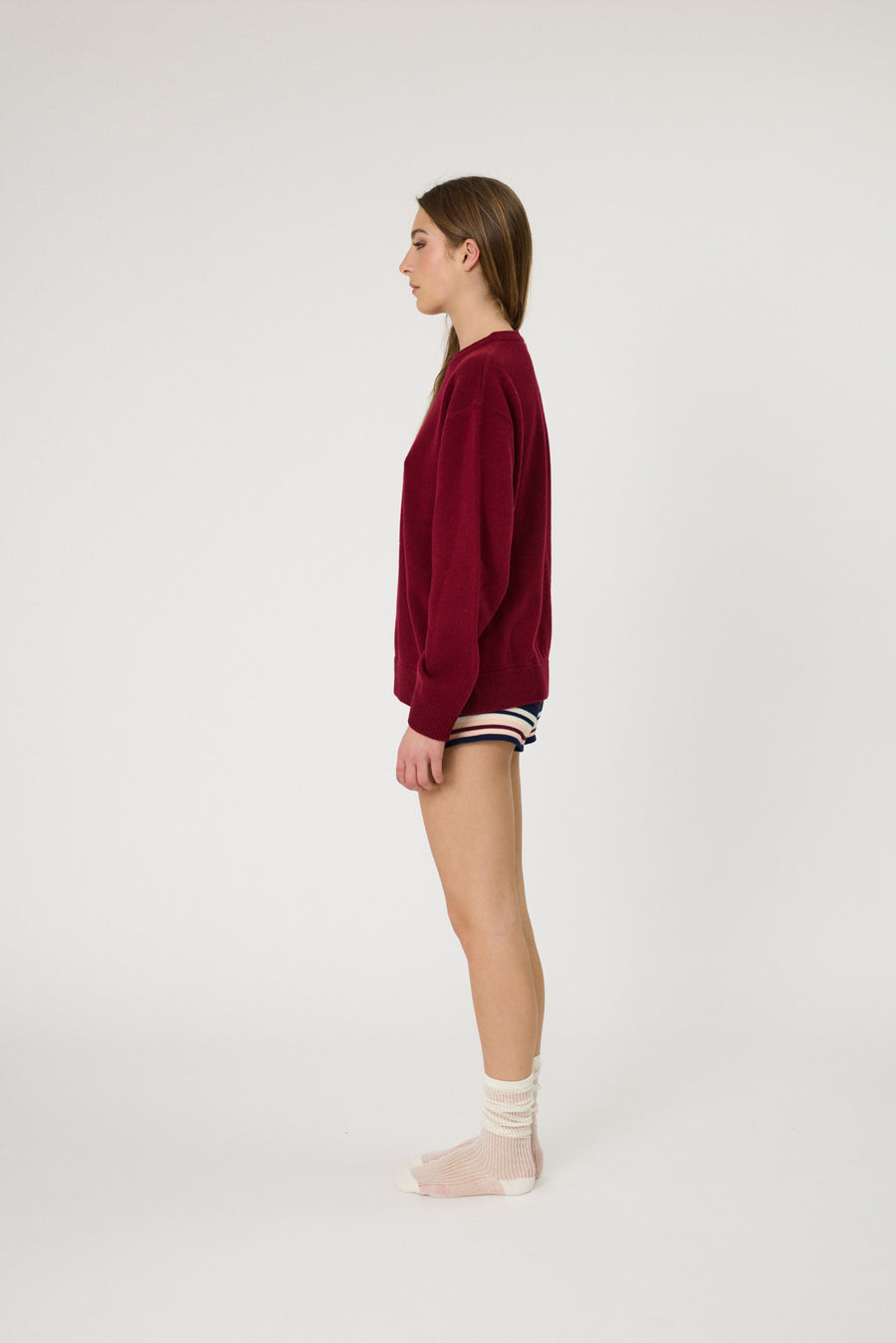 KENNEDY KNIT - POMEGRANATE