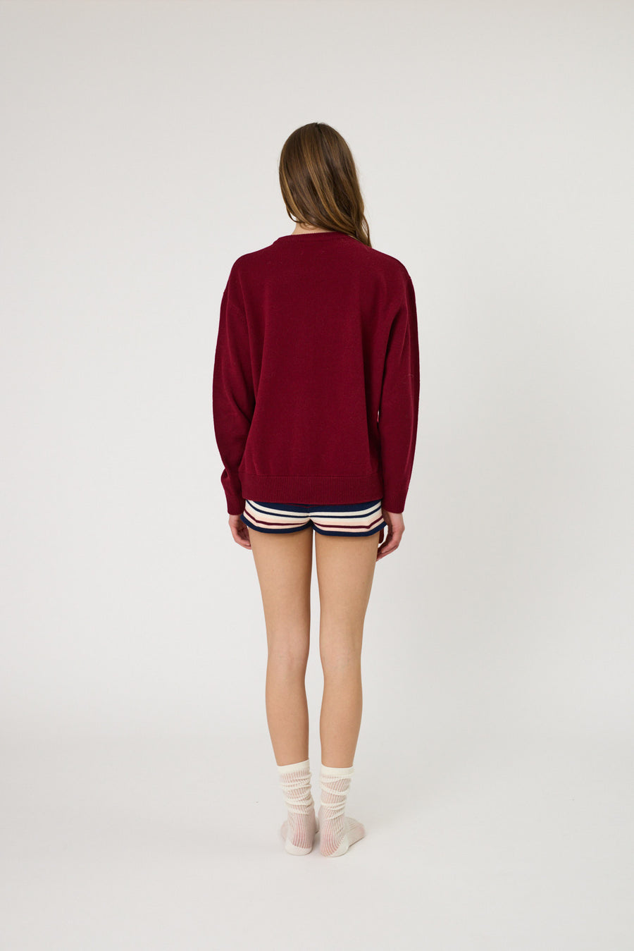 KENNEDY KNIT - POMEGRANATE