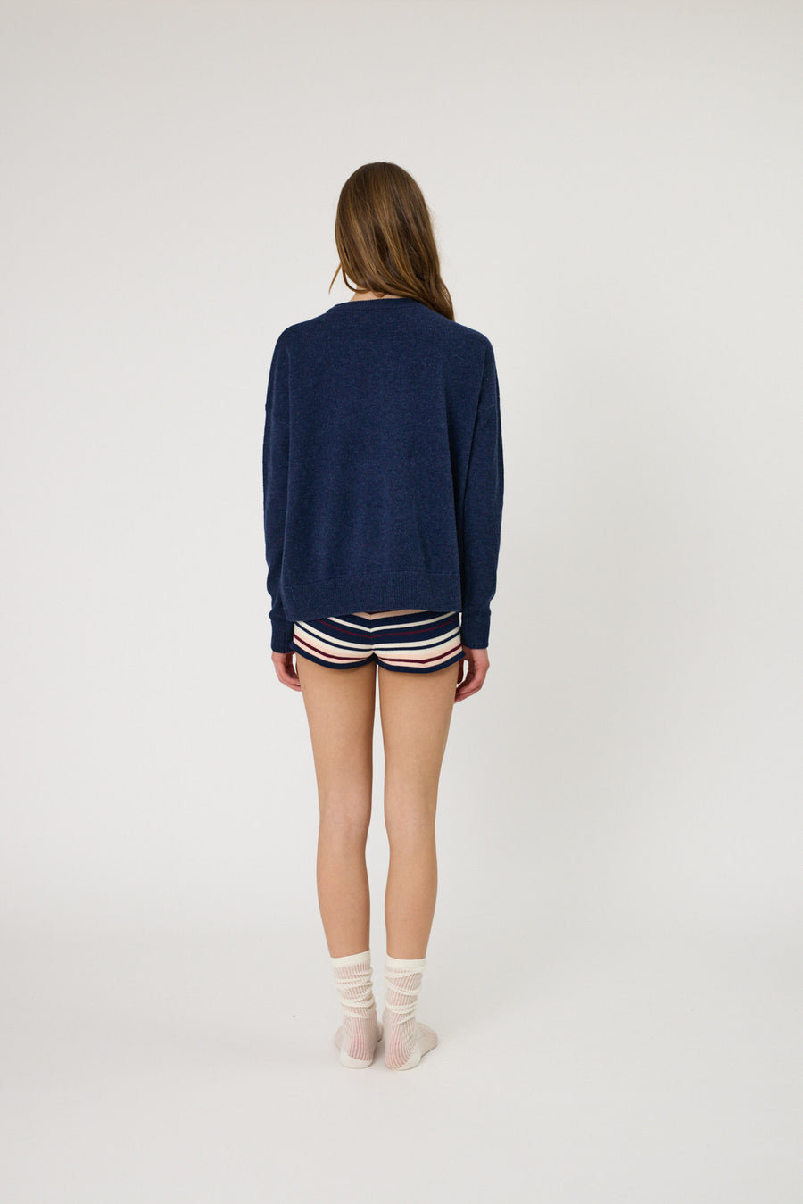 TALI CARDIGAN - INDIGO