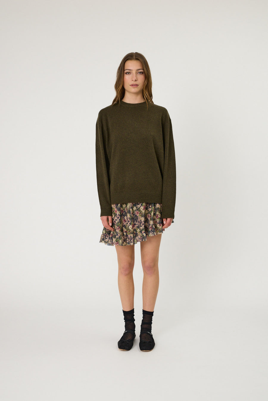 KENNEDY KNIT - OLIVE
