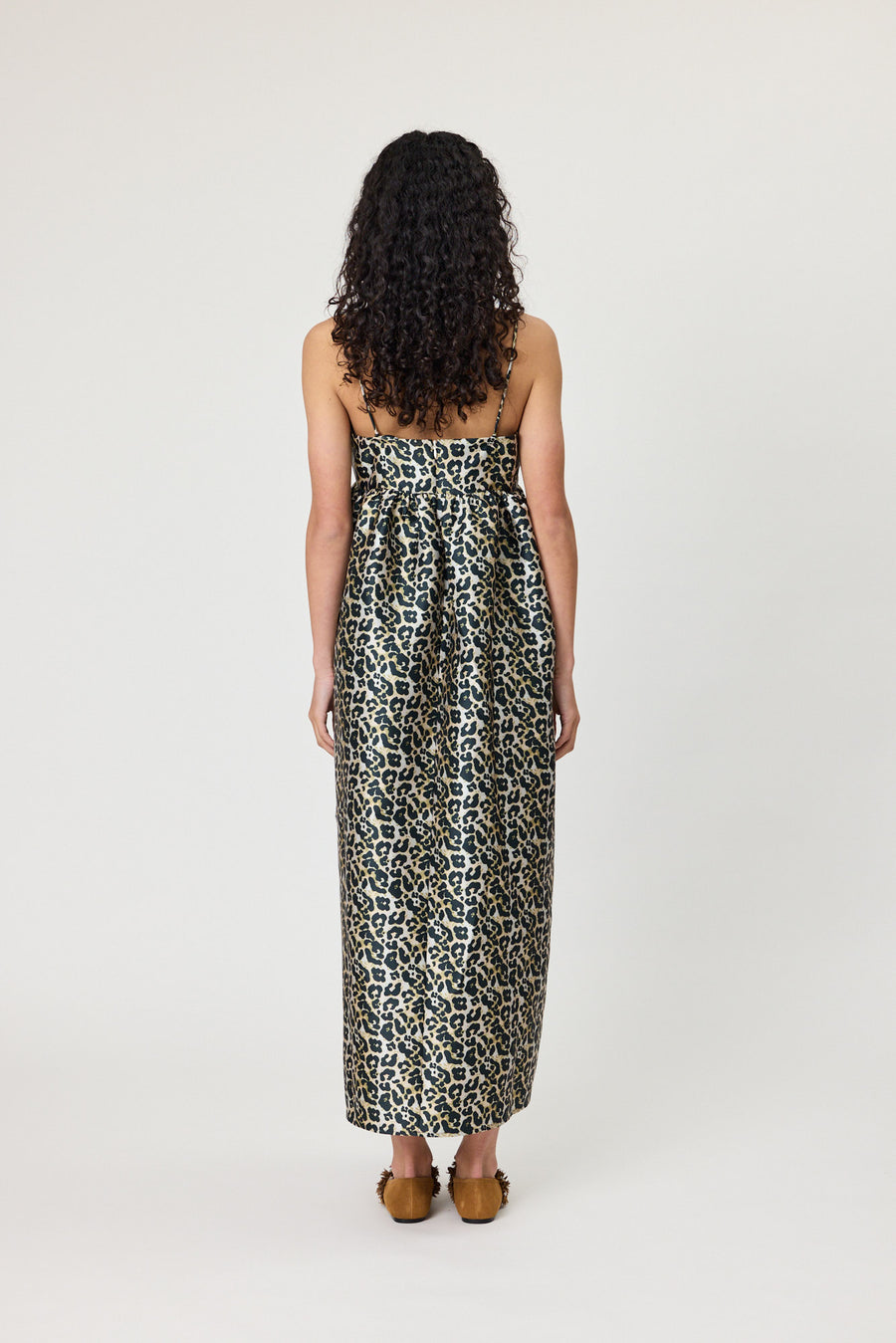 SYDNEY MAXI DRESS - LEOPARD