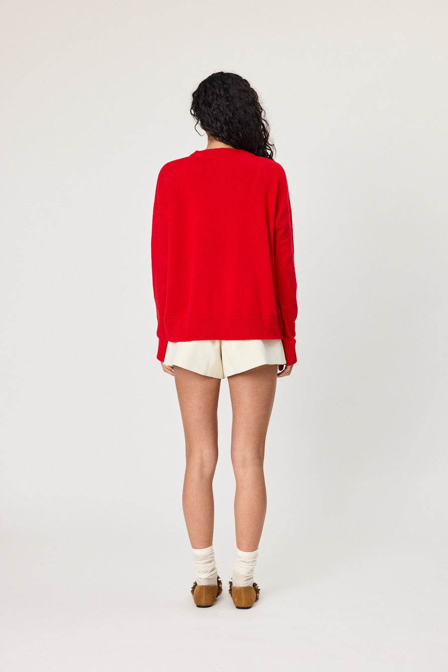 TALI CARDIGAN - CHILLI