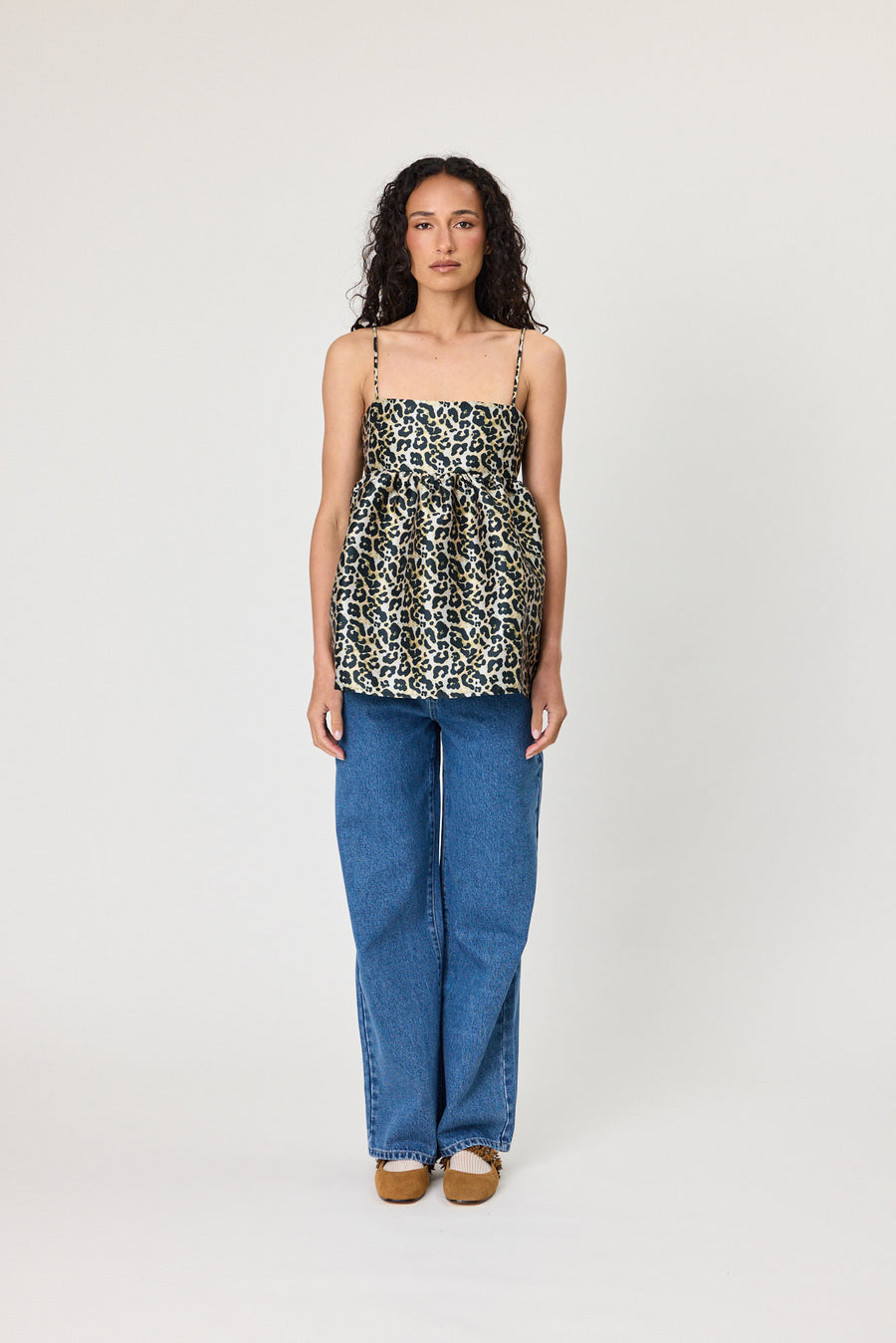 SYDNEY CAMI - LEOPARD