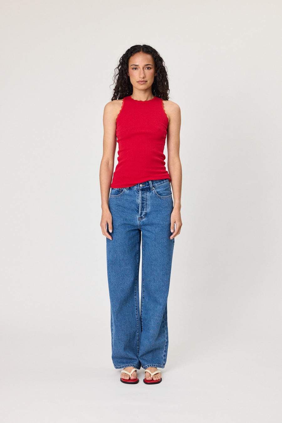 POPPY TANK - CHILLI