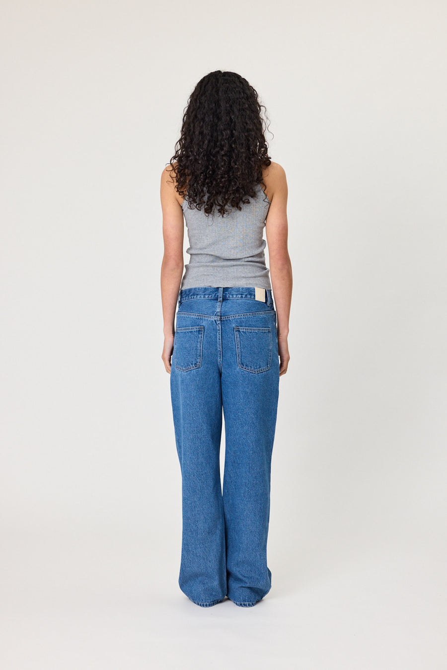 POPPY TANK - GREY MARLE