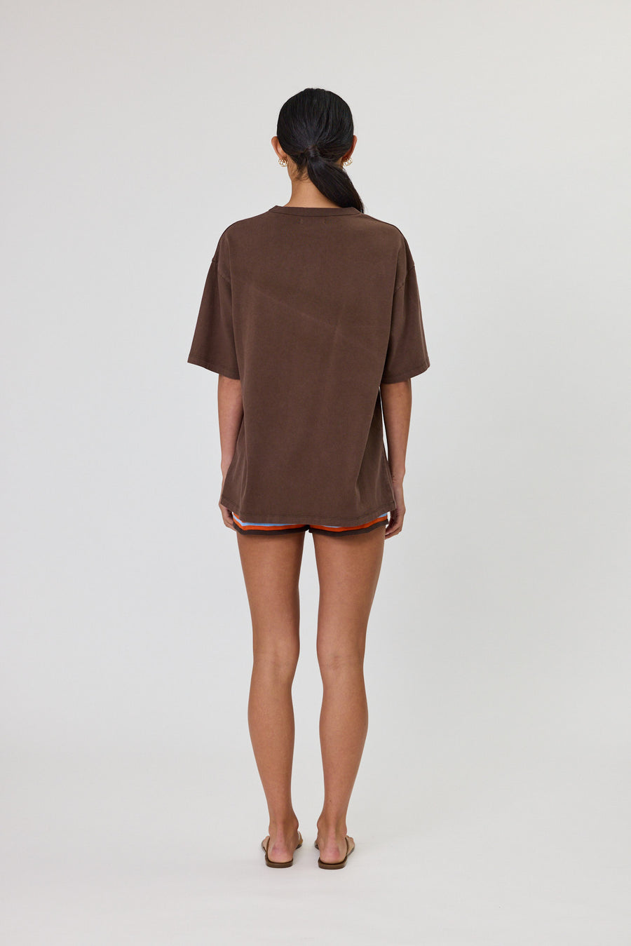 ARIA TEE - CHOCOLATE