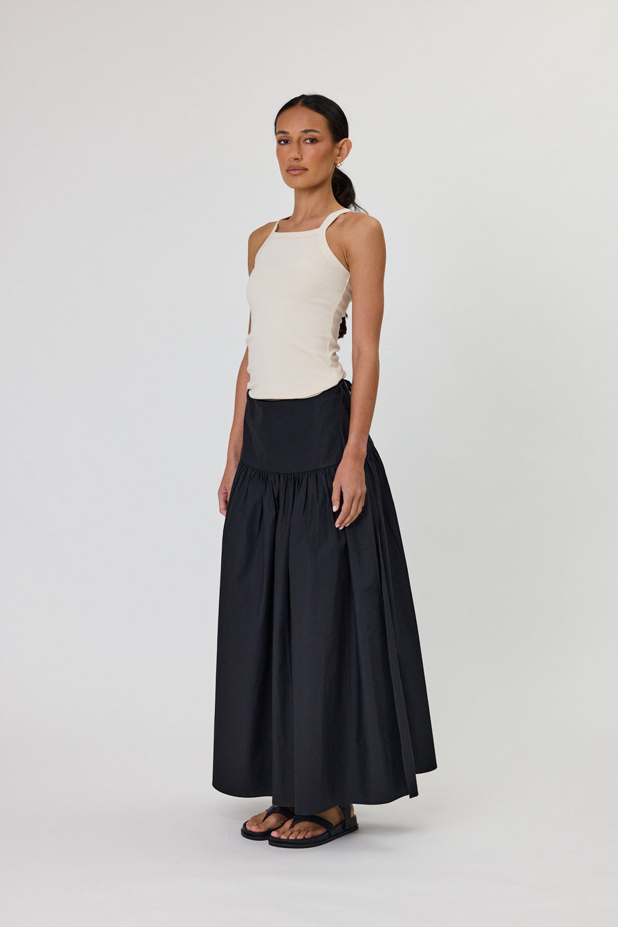 SCOTTIE SKIRT - BLACK