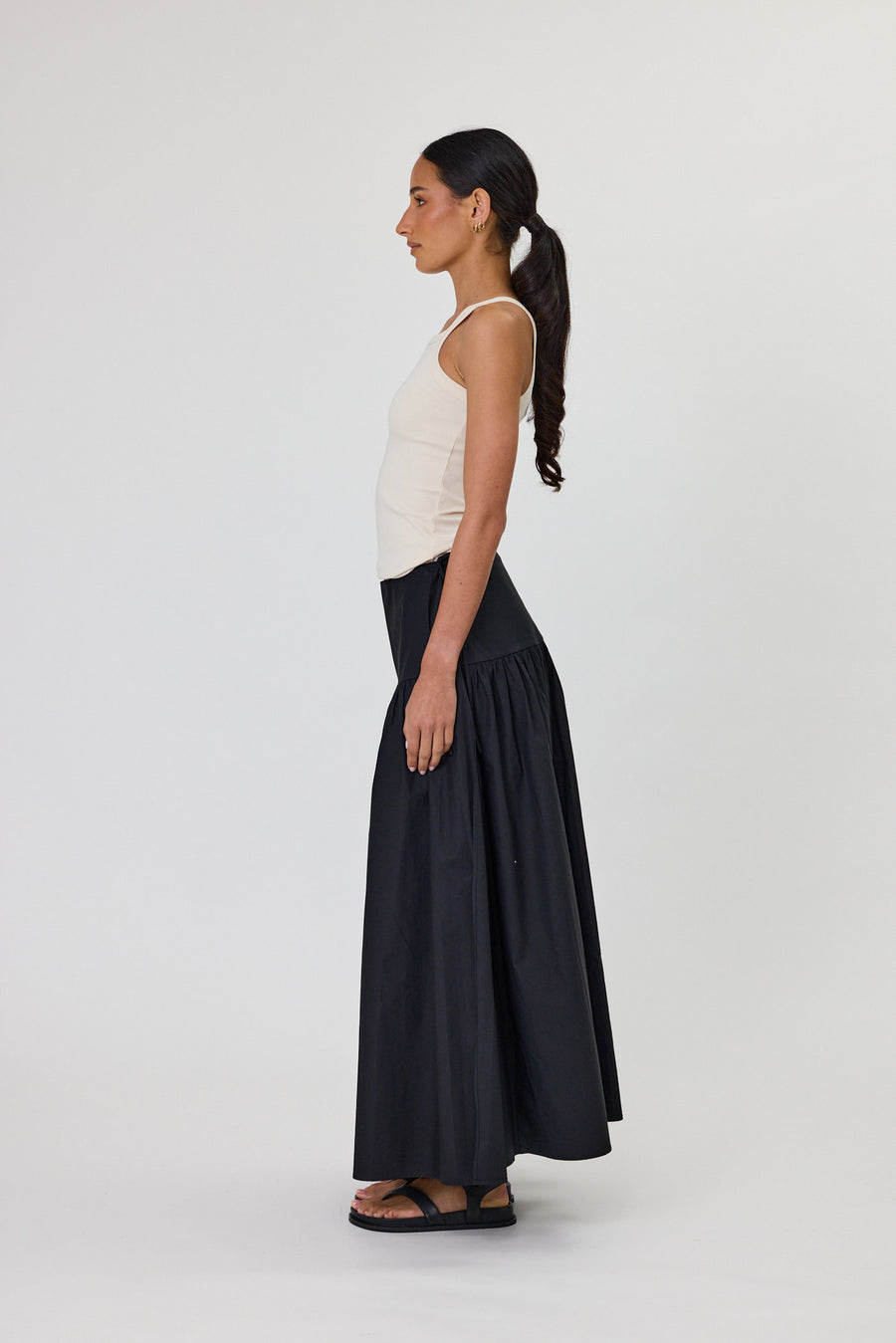 SCOTTIE SKIRT - BLACK