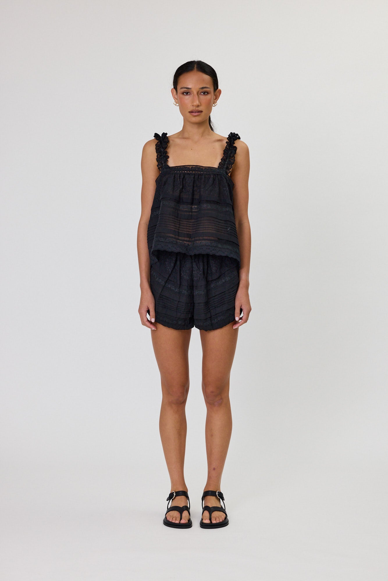 LILY TOP - BLACK