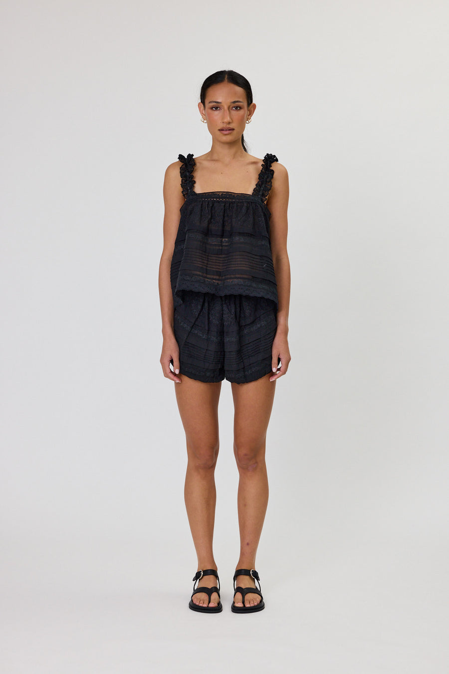 LILY TOP - BLACK