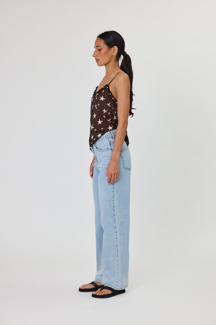 MARLEY CAMI - CHOCOLATE STAR