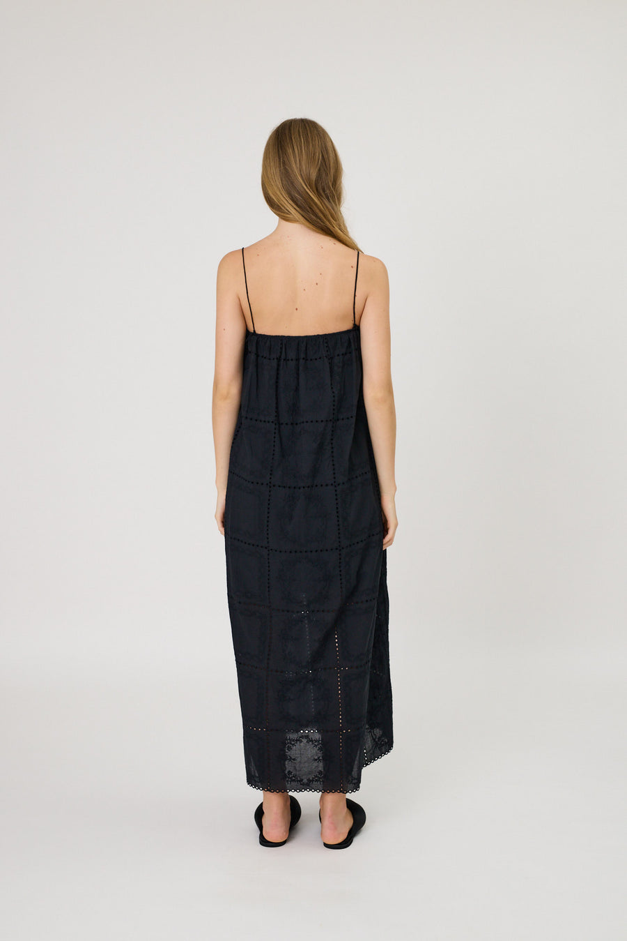 SOLANGE MAXI DRESS - BLACK