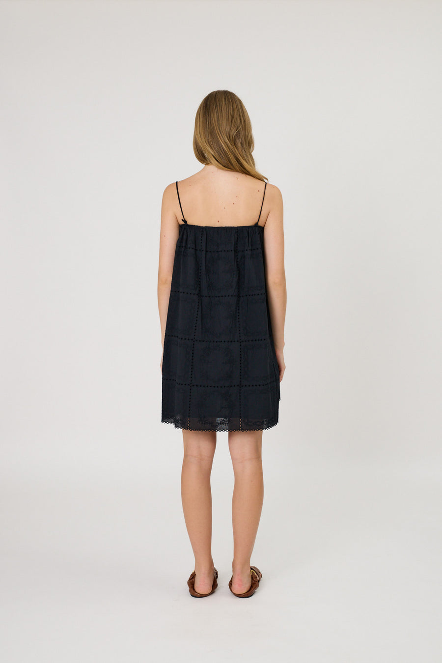 SOLANGE MINI DRESS - BLACK