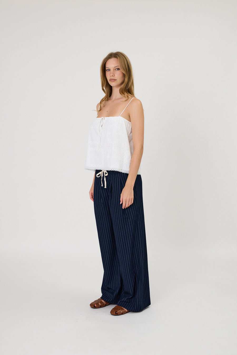 RHODES PANTS - MIDNIGHT STRIPE