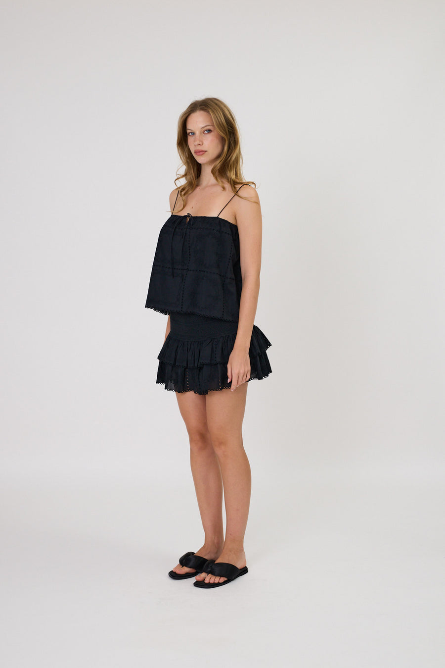 SOLANGE CAMI - BLACK
