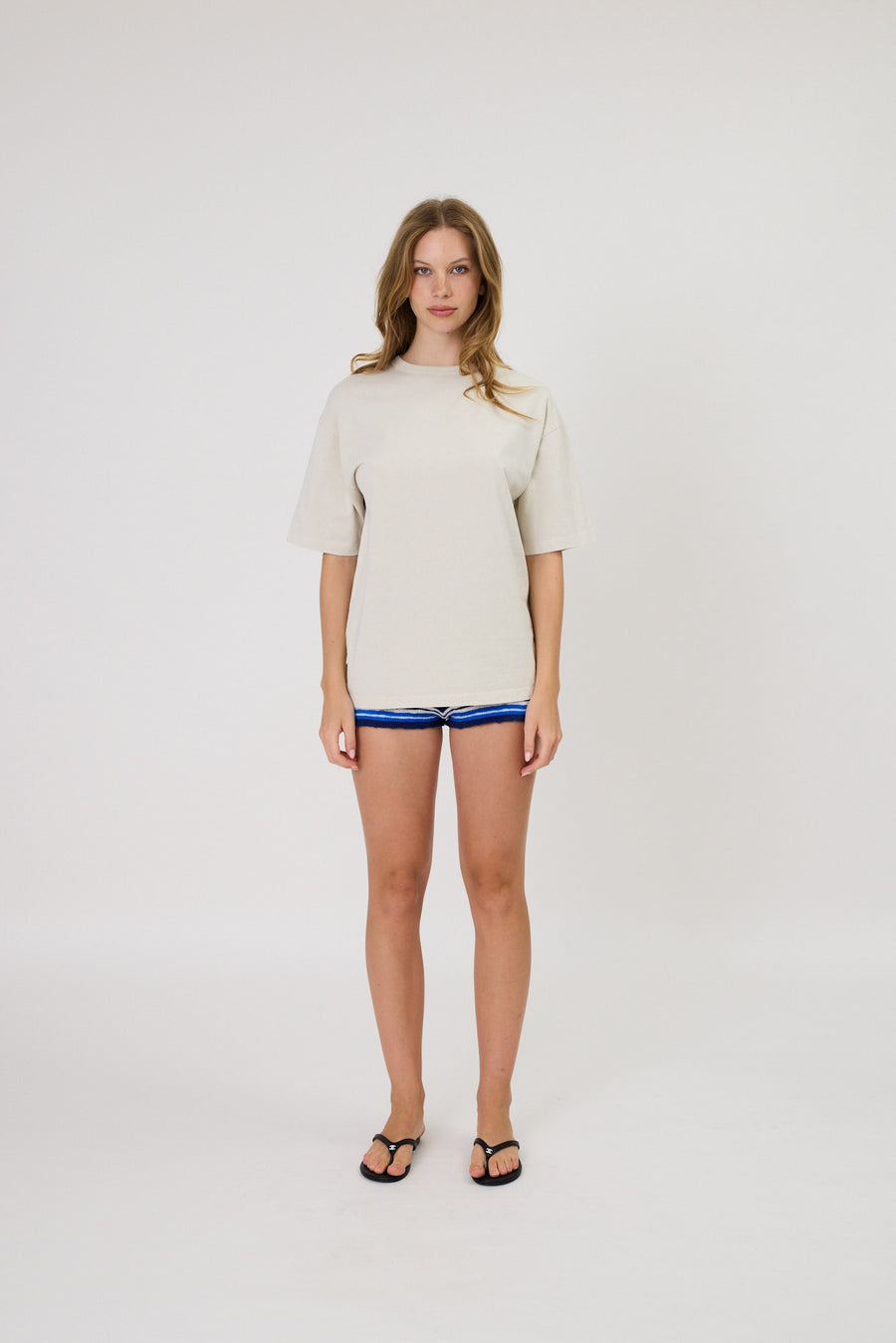 ARIA TEE - WASHED IVORY