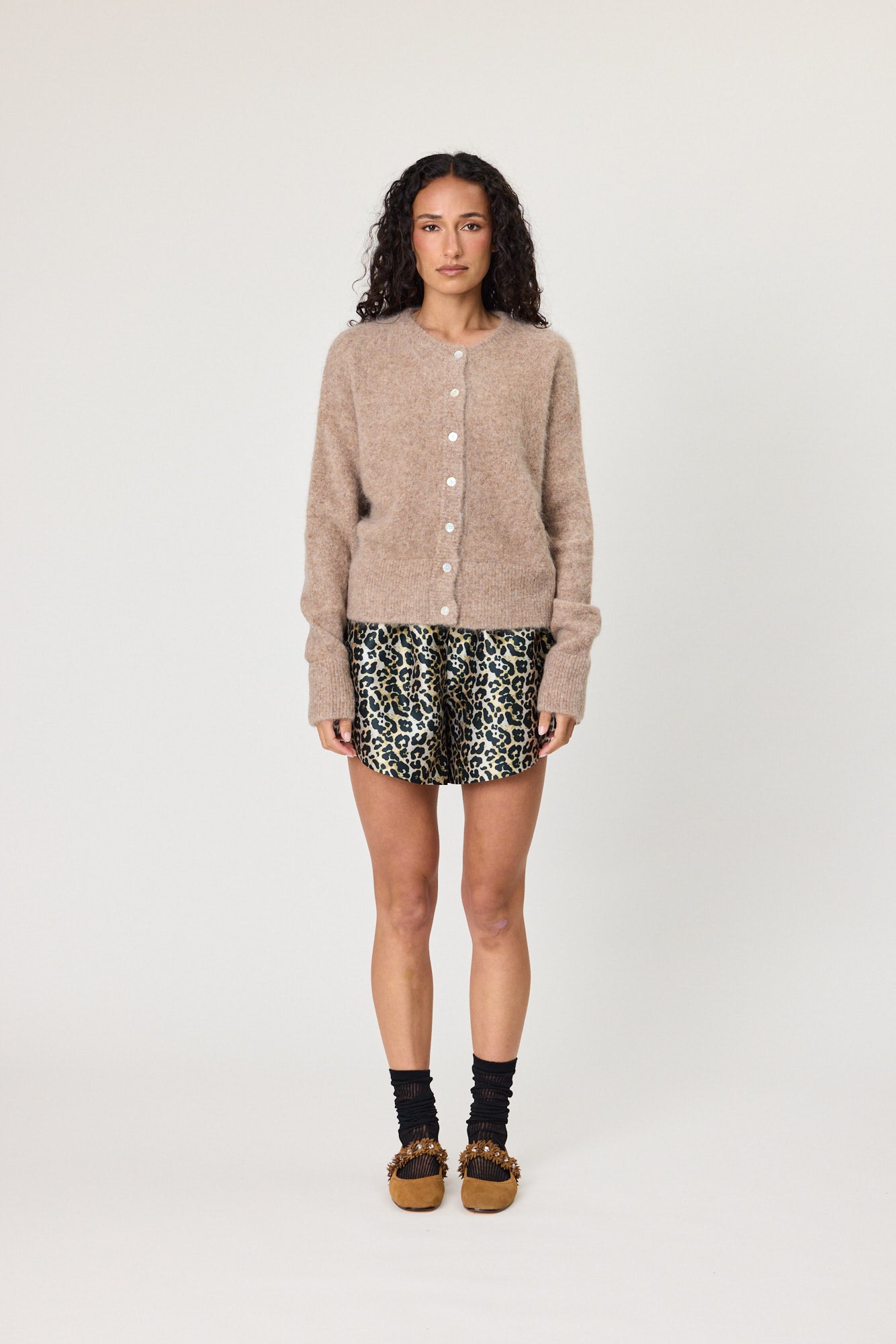 MORGAN CARDI - LATTE