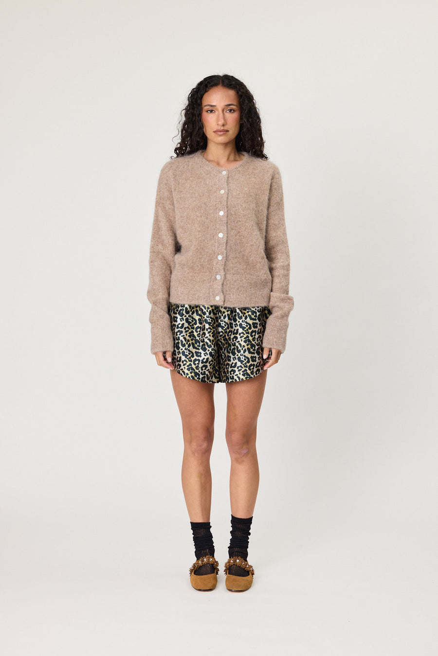 MORGAN CARDI - LATTE