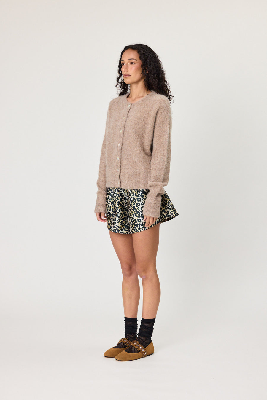 MORGAN CARDI - LATTE