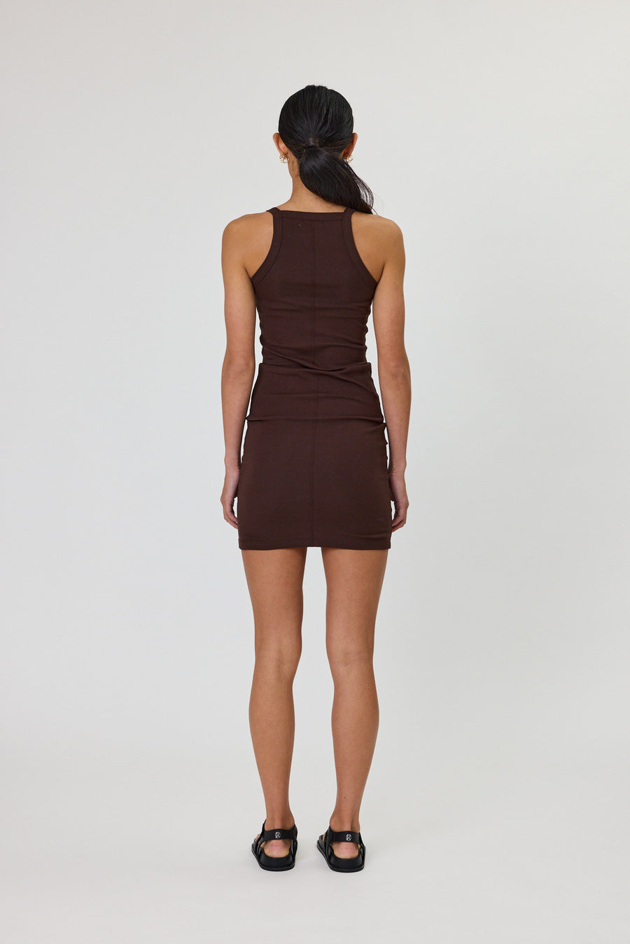 BROOKLYN DRESS - CHOCOLATE