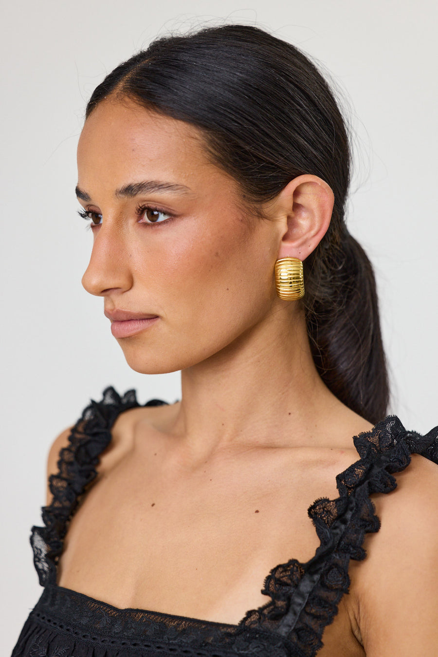 SCARLETT EARRING - GOLD BRASS