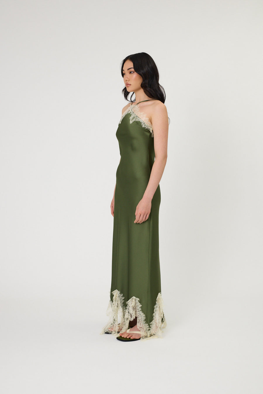 RUE DRESS - SEAWEED
