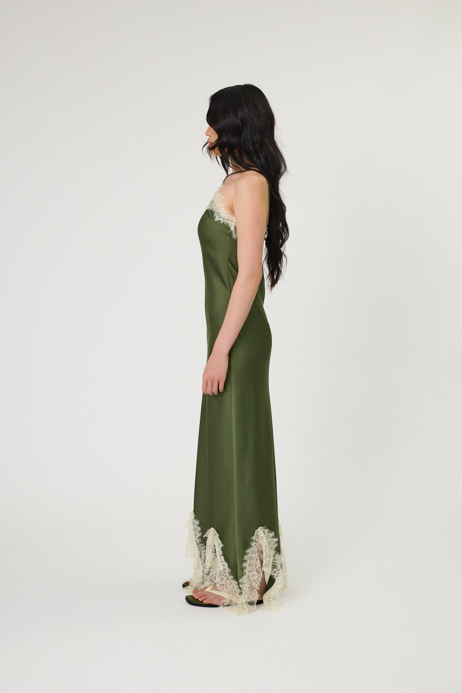 RUE DRESS - SEAWEED