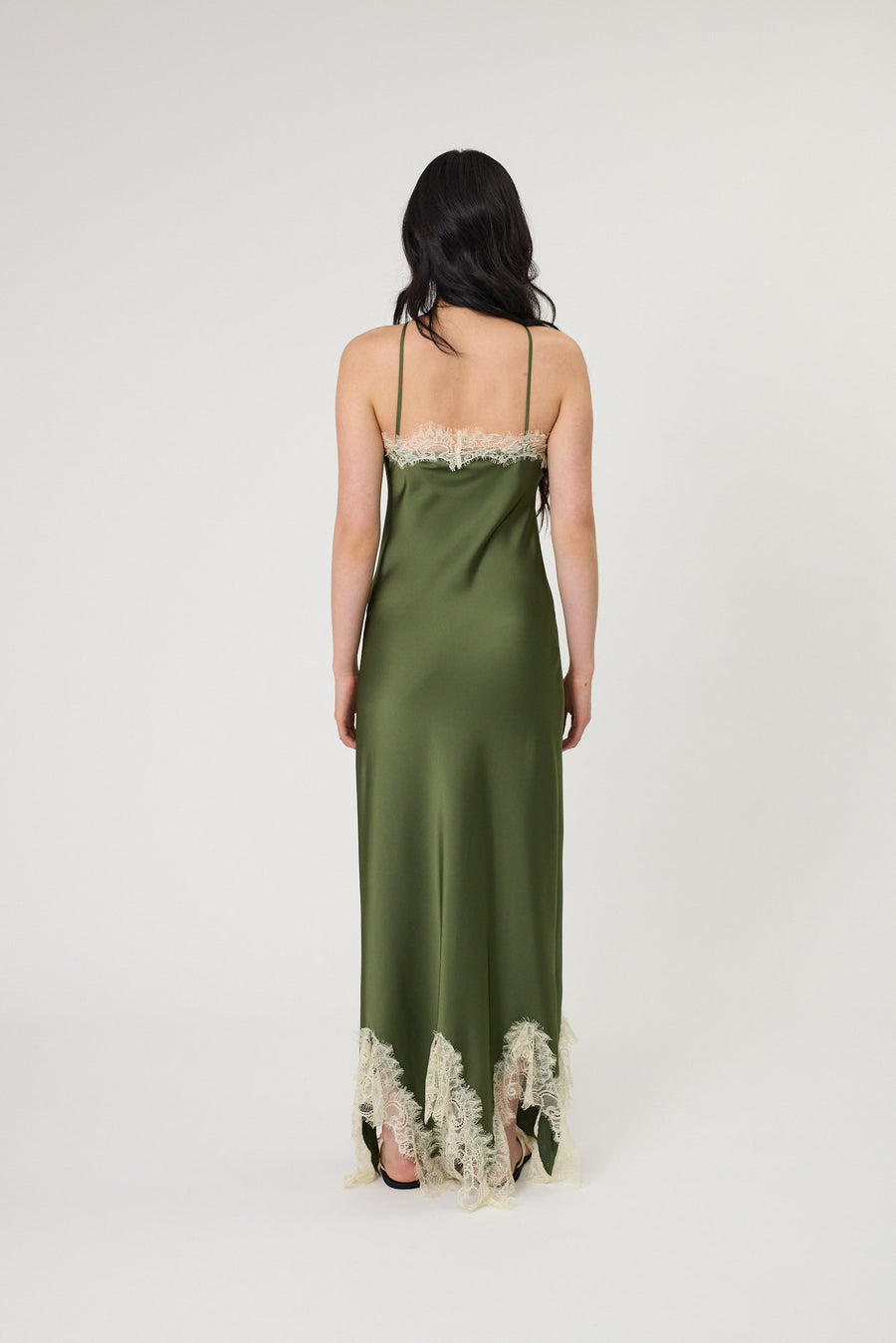 RUE DRESS - SEAWEED