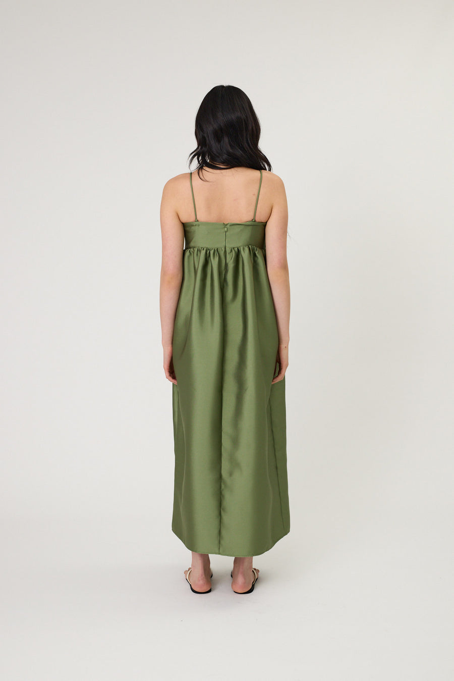 SYDNEY MAXI DRESS - SEAWEED