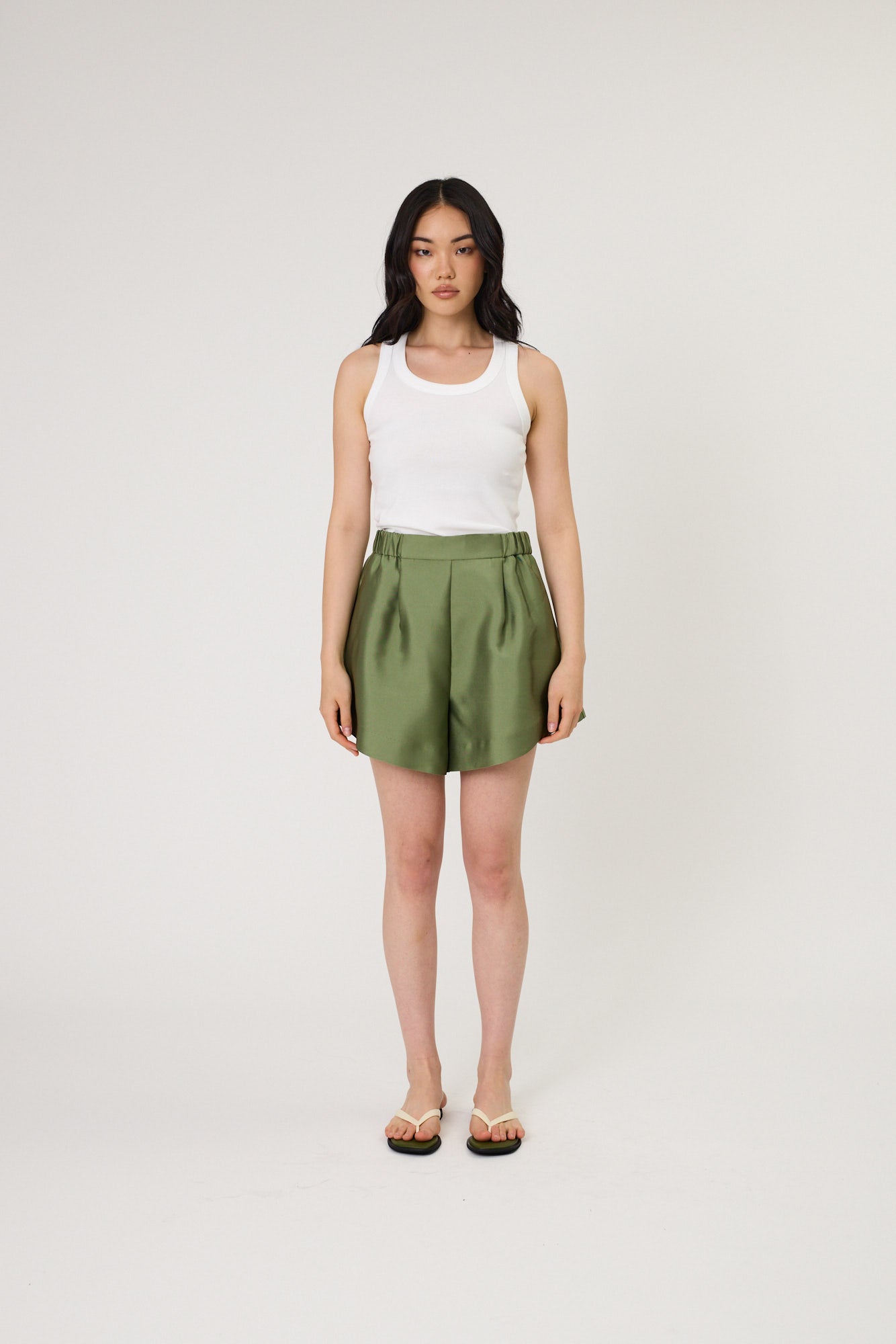 SUTTON SHORTS - SEAWEED