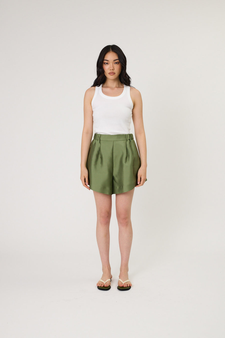 SUTTON SHORTS - SEAWEED