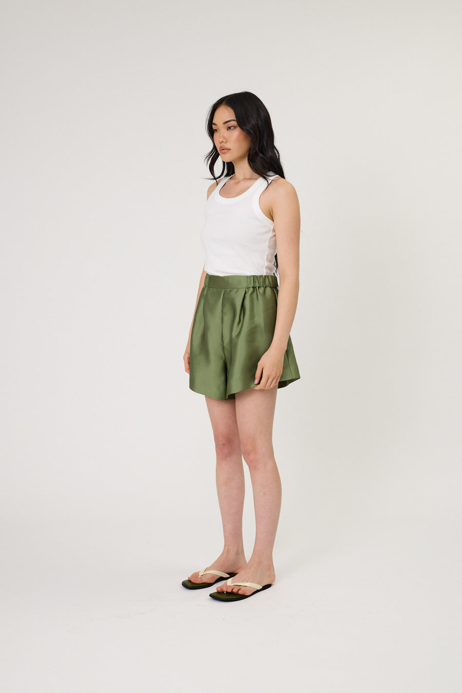 SUTTON SHORTS - SEAWEED