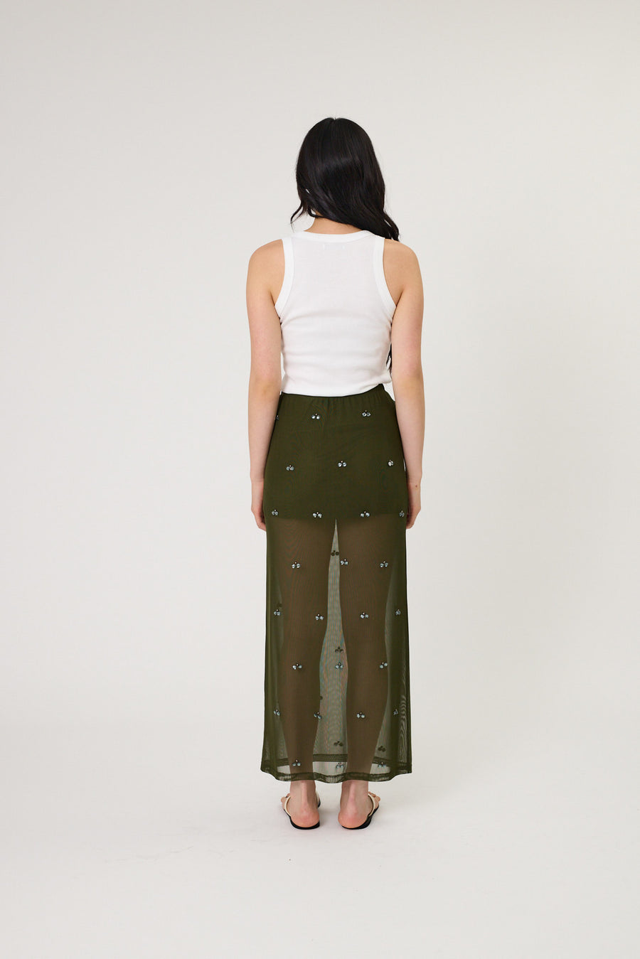 MARLOWE SKIRT - SEAWEED