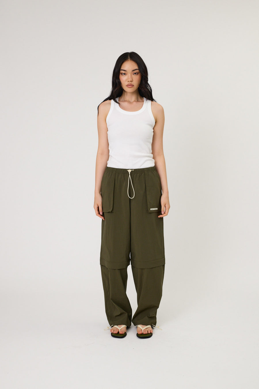 DARCY PANTS - SEAWEED