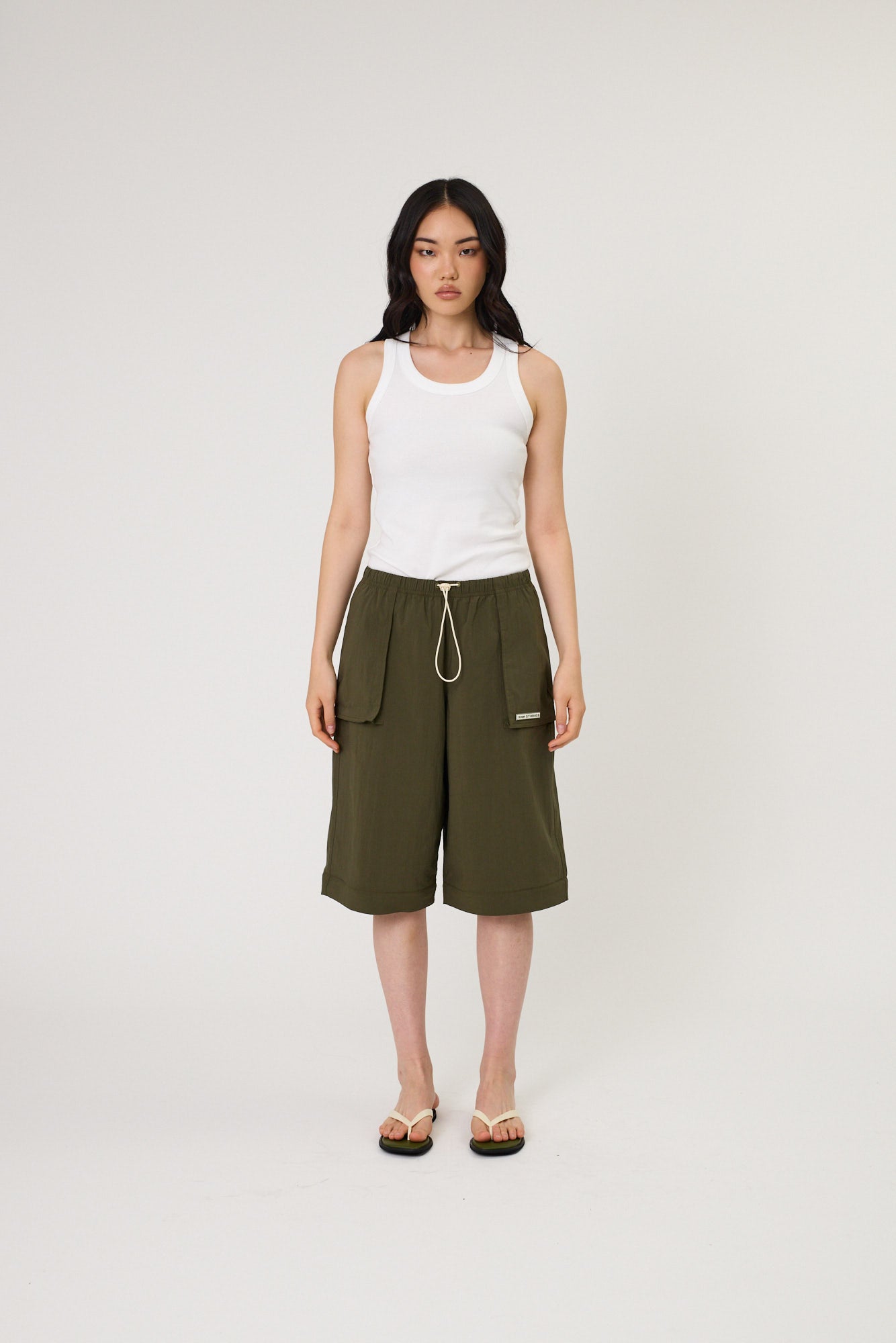 DARCY PANTS - SEAWEED