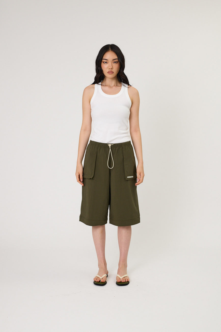 DARCY PANTS - SEAWEED