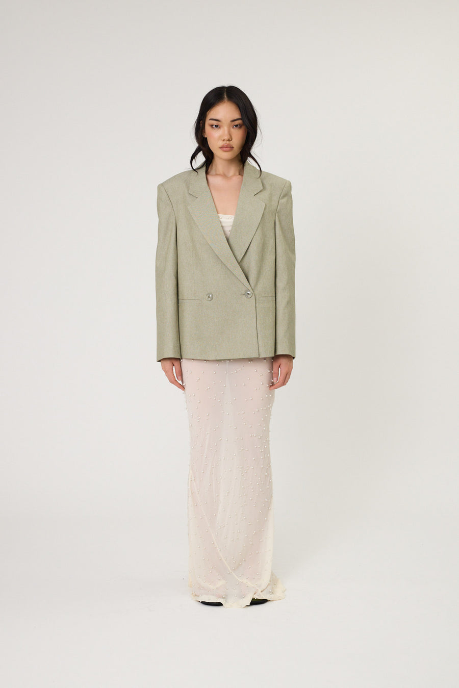 AMARA BLAZER - SEAWEED