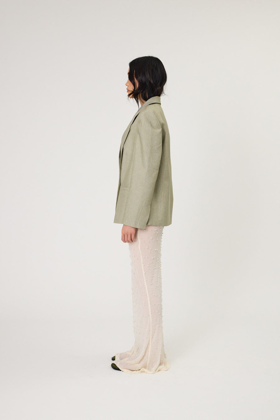 AMARA BLAZER - SEAWEED