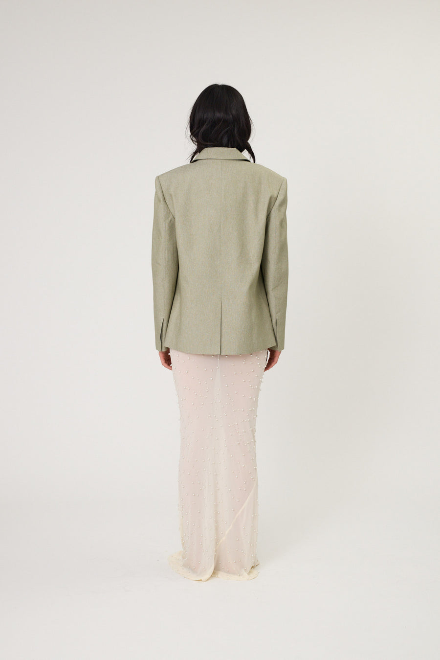 AMARA BLAZER - SEAWEED