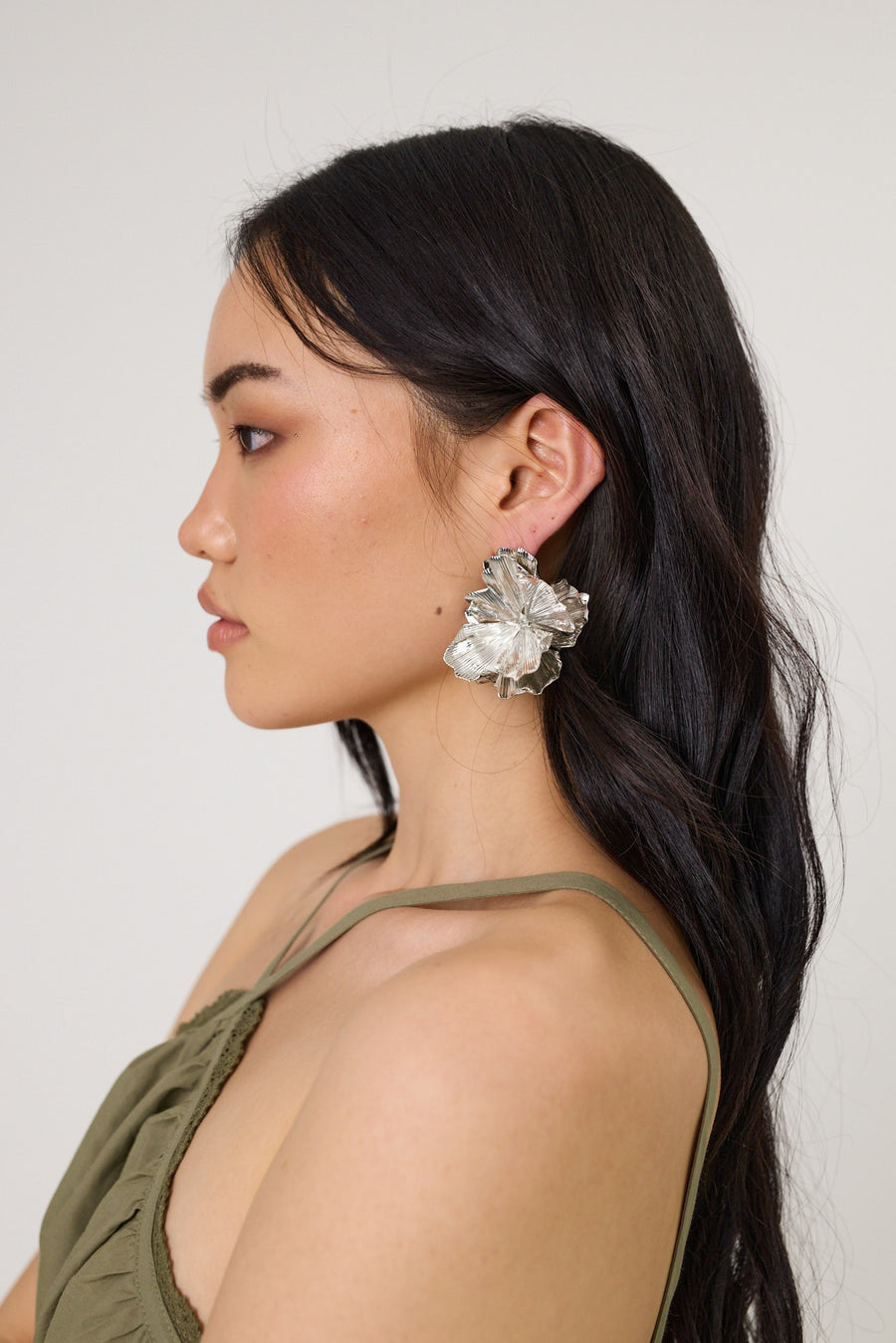 BLOSSOM EARRINGS - SILVER