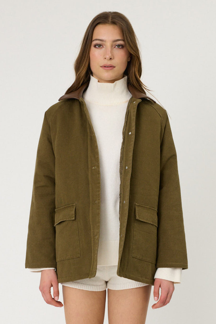 NOEL JACKET - OLIVE