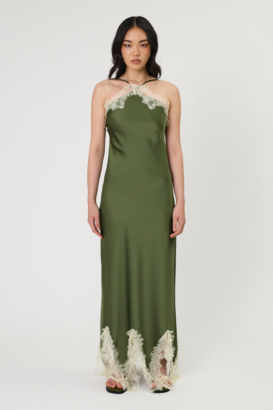 RUE DRESS - SEAWEED