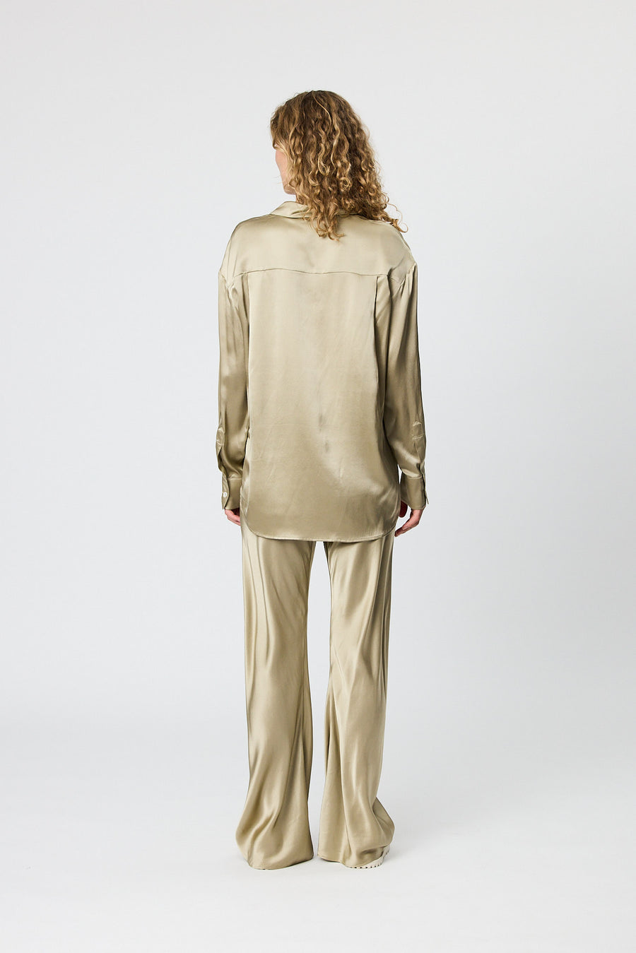 JUNE SILK PANT - OAT