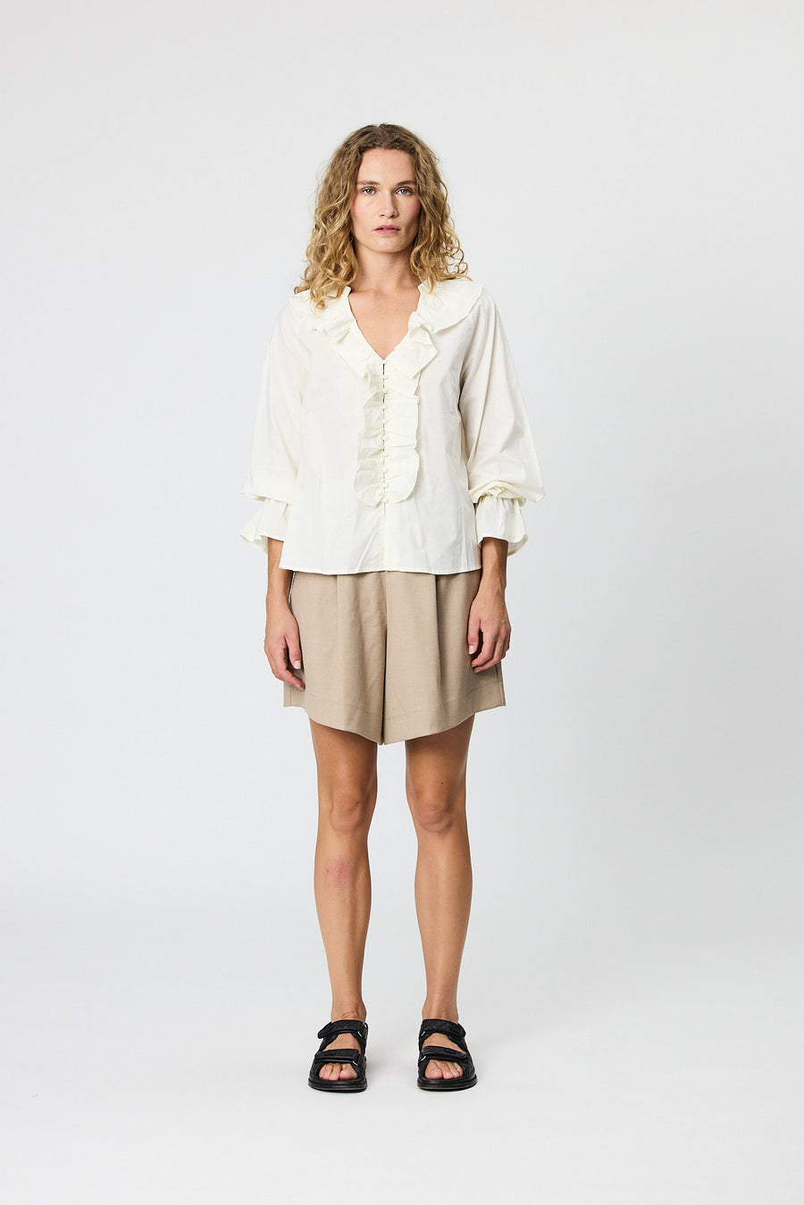 VIENNA BLOUSE - MILK