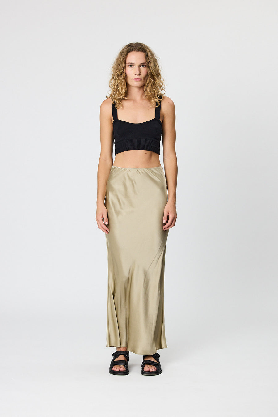 CHARLIE MAXI SKIRT - OAT