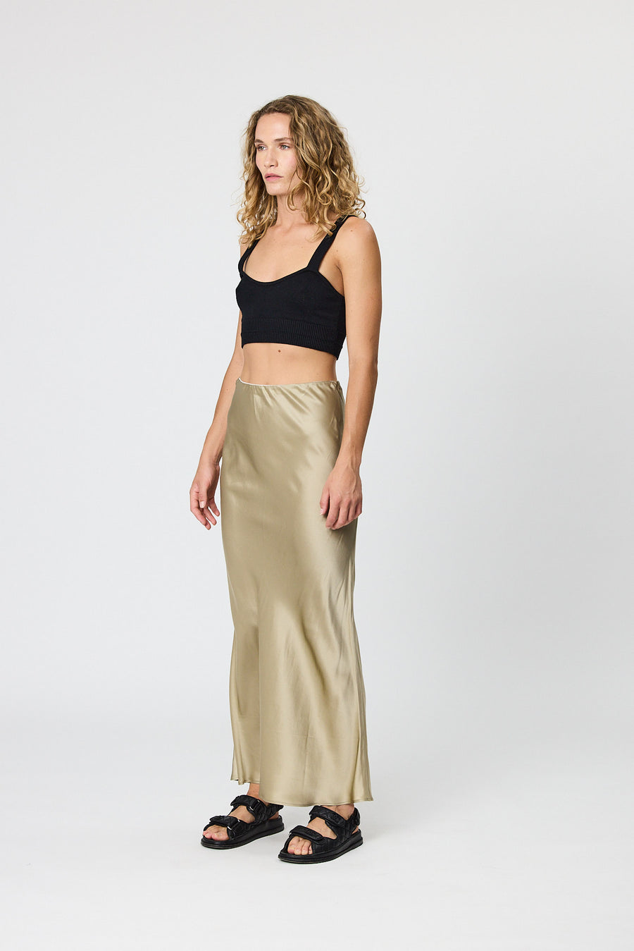 CHARLIE MAXI SKIRT - OAT