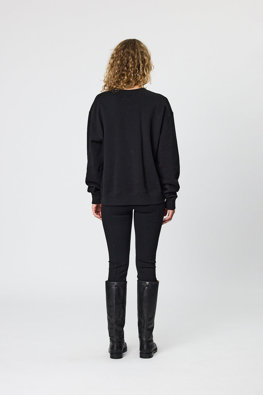 SOCIETY SWEATSHIRT - BLACK